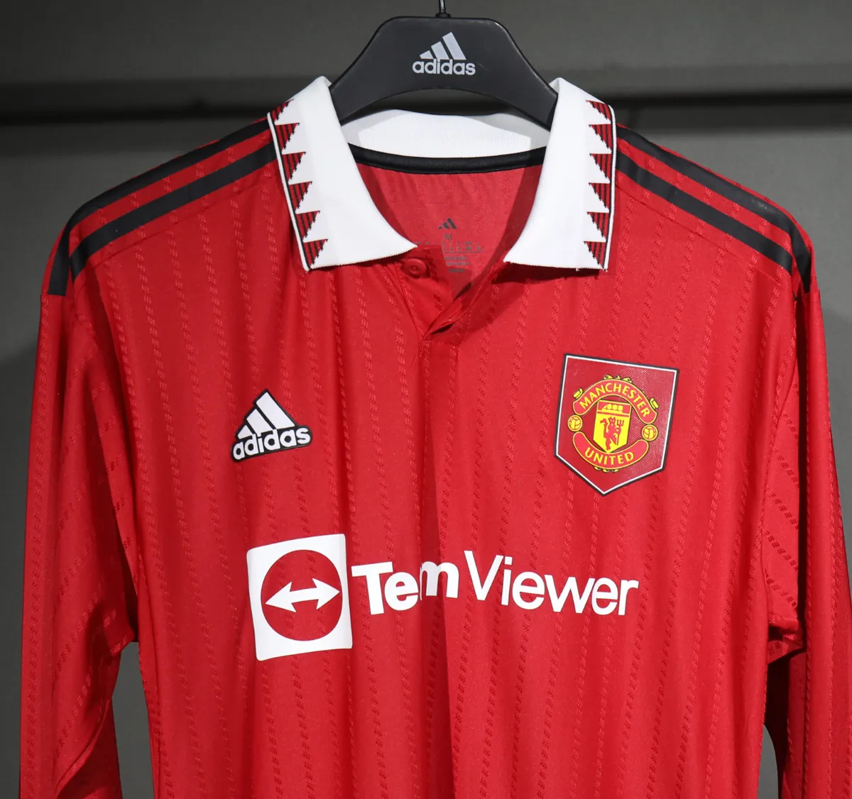 22-23 Manchester United Home Retro Kit Vintage Player Version Long Shirt AAAAJersey Dropship Yu 5