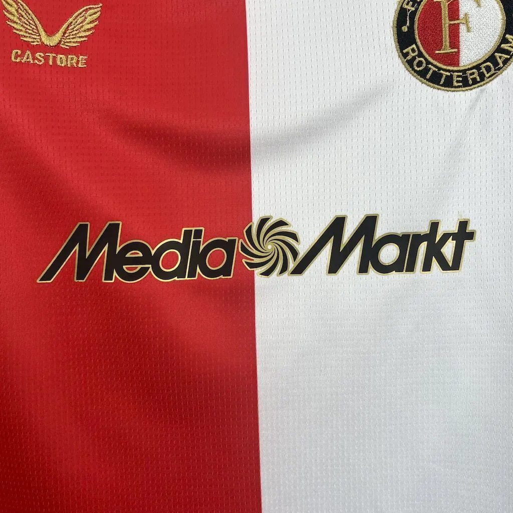 25-26 Feyenoord Rotterdam Home Kid Kits Youth Apparels AAAAJersey Supply Yupoo 1