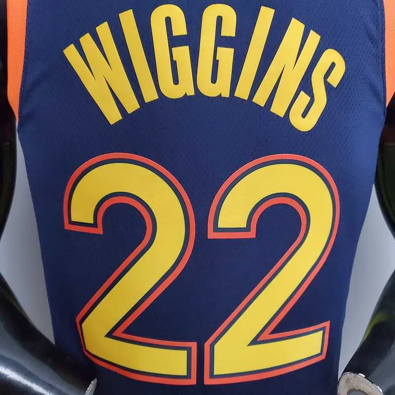 New Warriors WIGGINS#22 City Edition Royal Blue 4