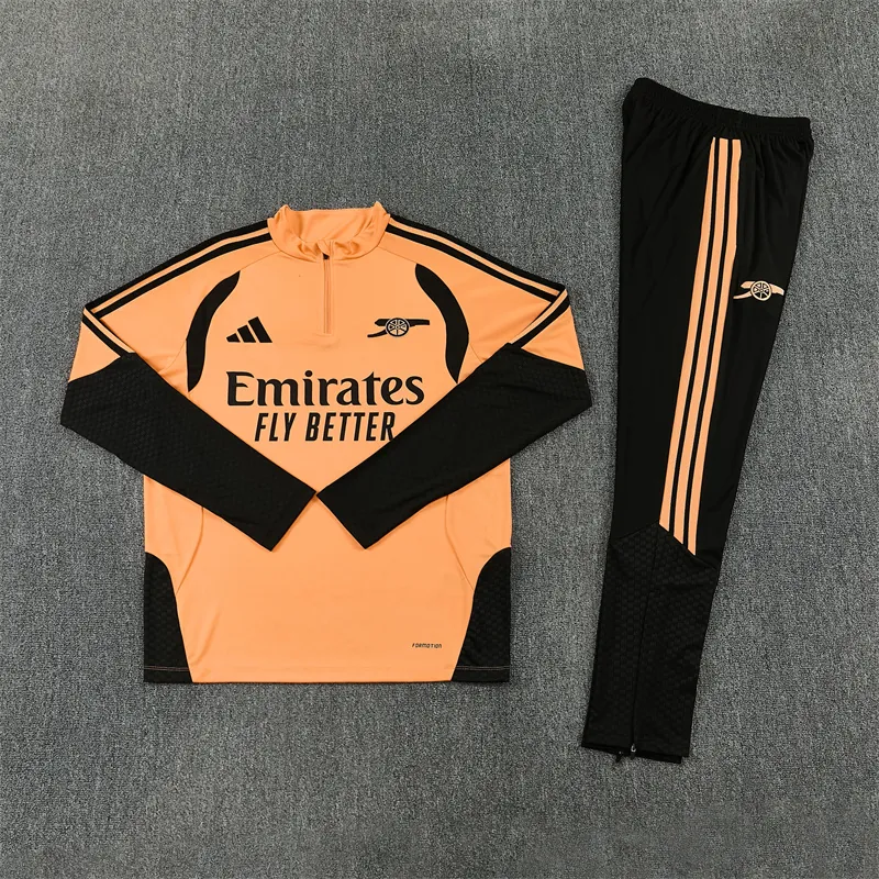 26-27 Arsenal Mens Kit Football Aldult Training Long Sleeve Suit Yupoo 5 1