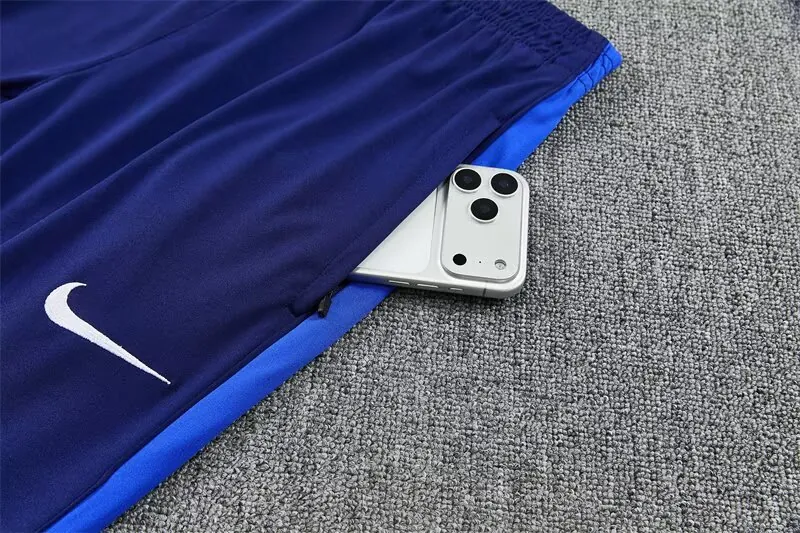 26-27 Inter Milan Mens Kit Royal Blue Half Pull Training Suit Yupoo 7 3