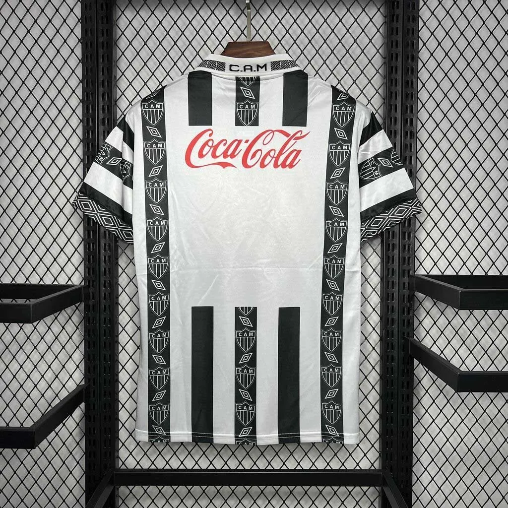 95-96 Atletico Mineiro Home Retro Kit Vintage Shirt Sport AAAAJersey Yupoo 1