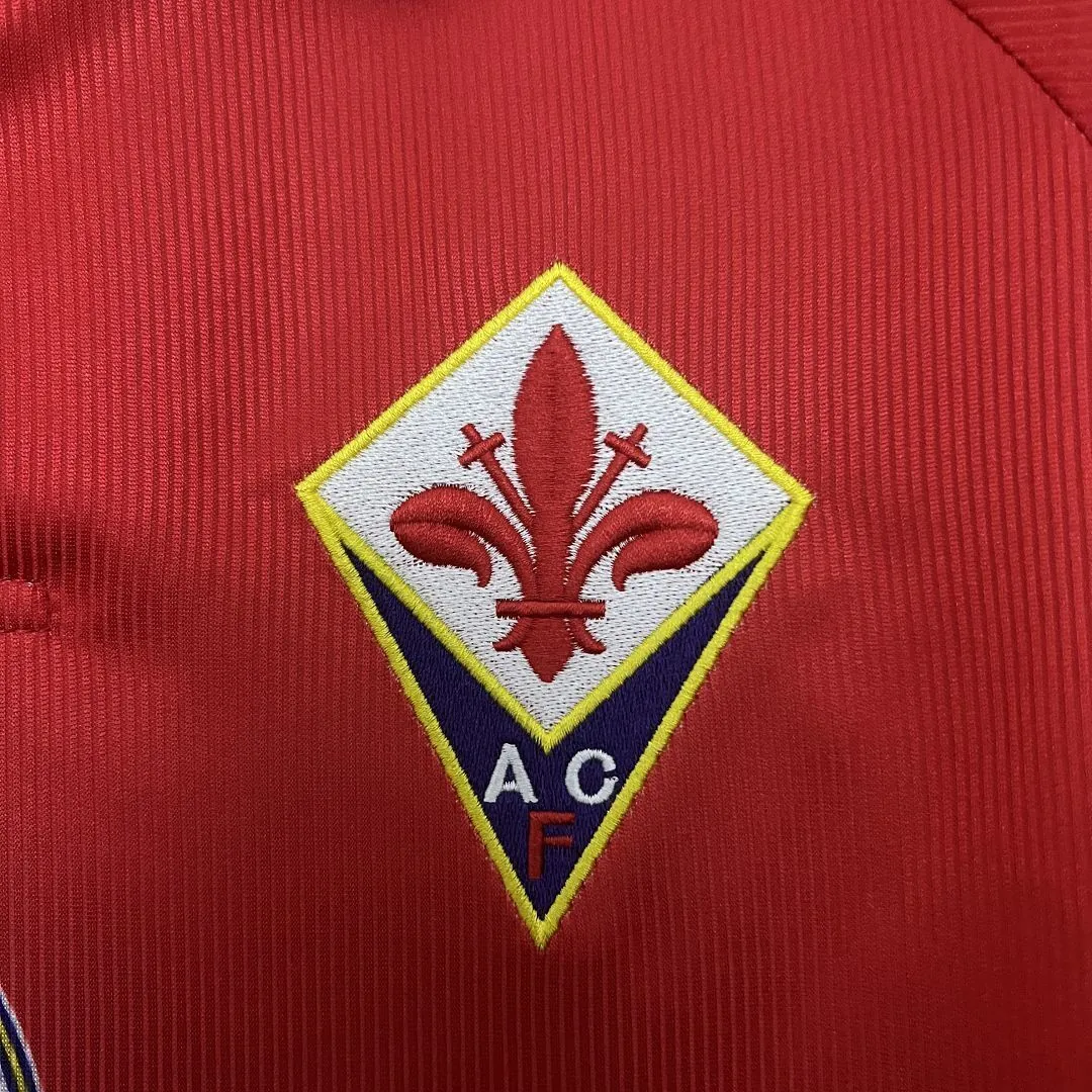 95-96 Fiorentina Fourth Retro Kit Vintage Shirt AAAAJersey Dropship Yupoo 1