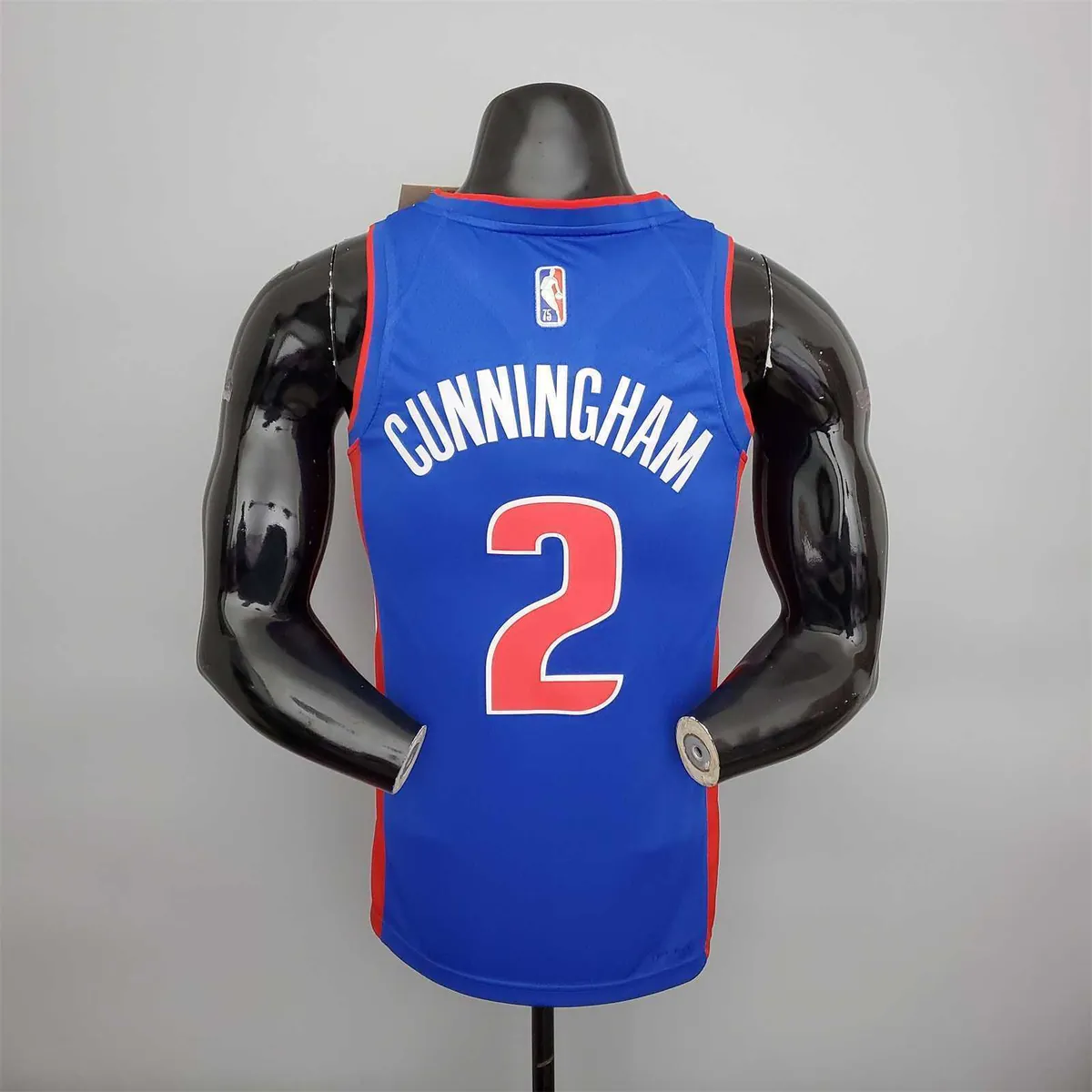 75th Anniversary Cunningham #2 Pistons Blue 4