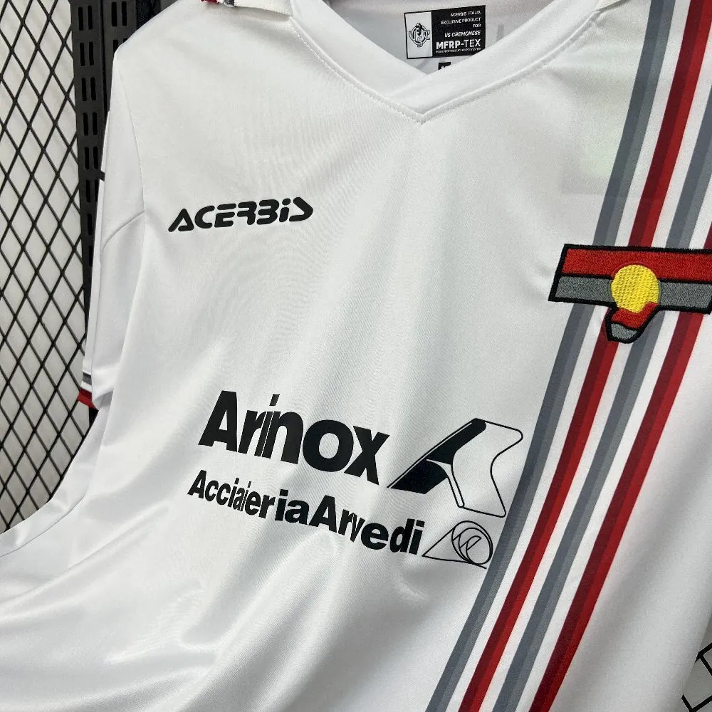 25-26 Cremonese Away Kit Shirt Football Uniform AAAAJersey Supply Yupoo 3