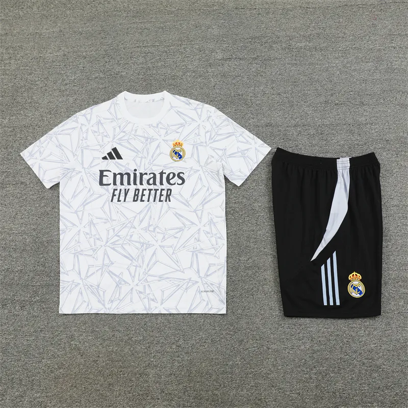 24-25 Real Madrid Training Soccer Jerseys Football Shirts 1