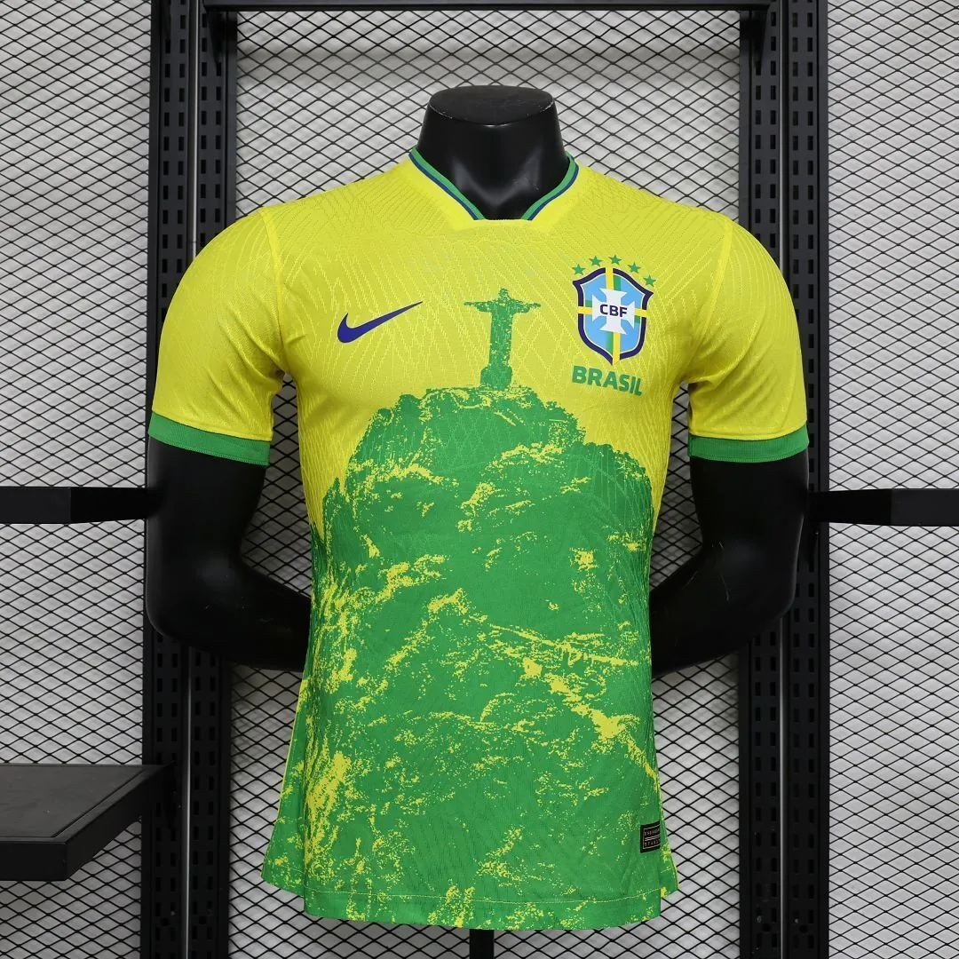 2023 Brazil Special Edition Player Version S-XXL Cheap Soccer Jerseys 9
