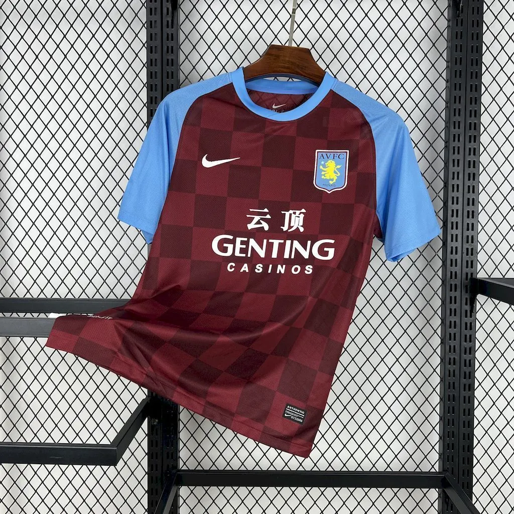 11-12 Aston Villa Home Retro Kit Vintage Shirt AAAAJersey Supply Yupoo 6