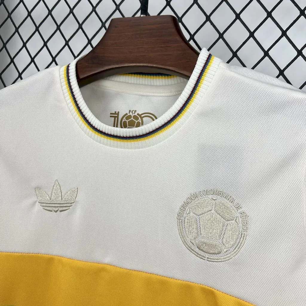 24-25 Colombia 100th Anniversary Kids Kits Youth Apparels AAAAJersey Supplier Yupoo 2