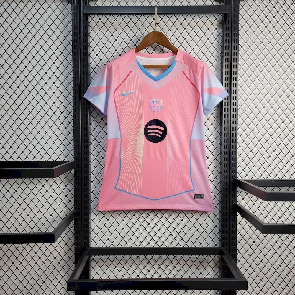 25-26 Women Barcelona Pink Special Edition Shirt Soccer Uniform AAAAJersey Yupoo 2