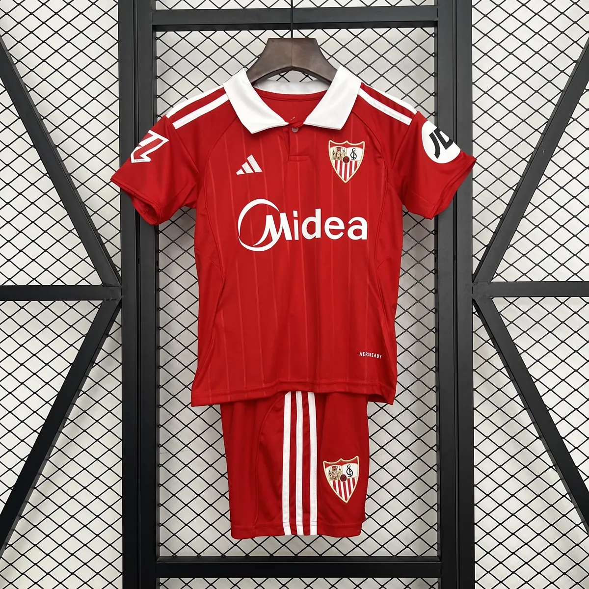 25-26 Sevilla Away Kids Kit Football Youth Sports Suits AAAAJersey Supply Yupoo 6