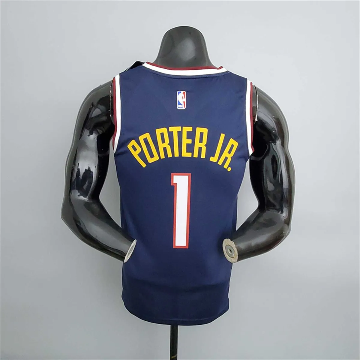 Nuggets Porter jr.#1 Navy Blue 2