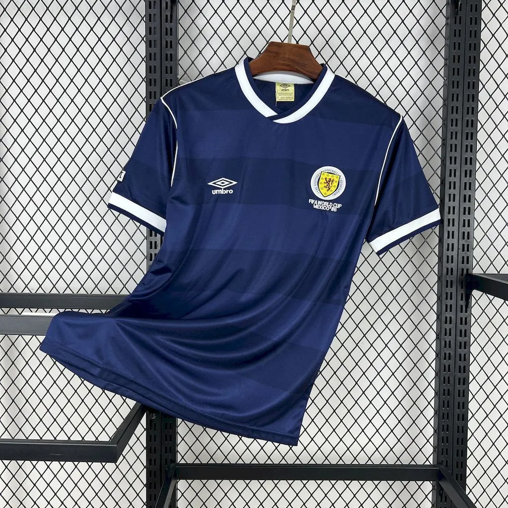 1986 Scotland Home World Cup Retro Kit Vintage Shirt AAAAJersey Yupoo 6