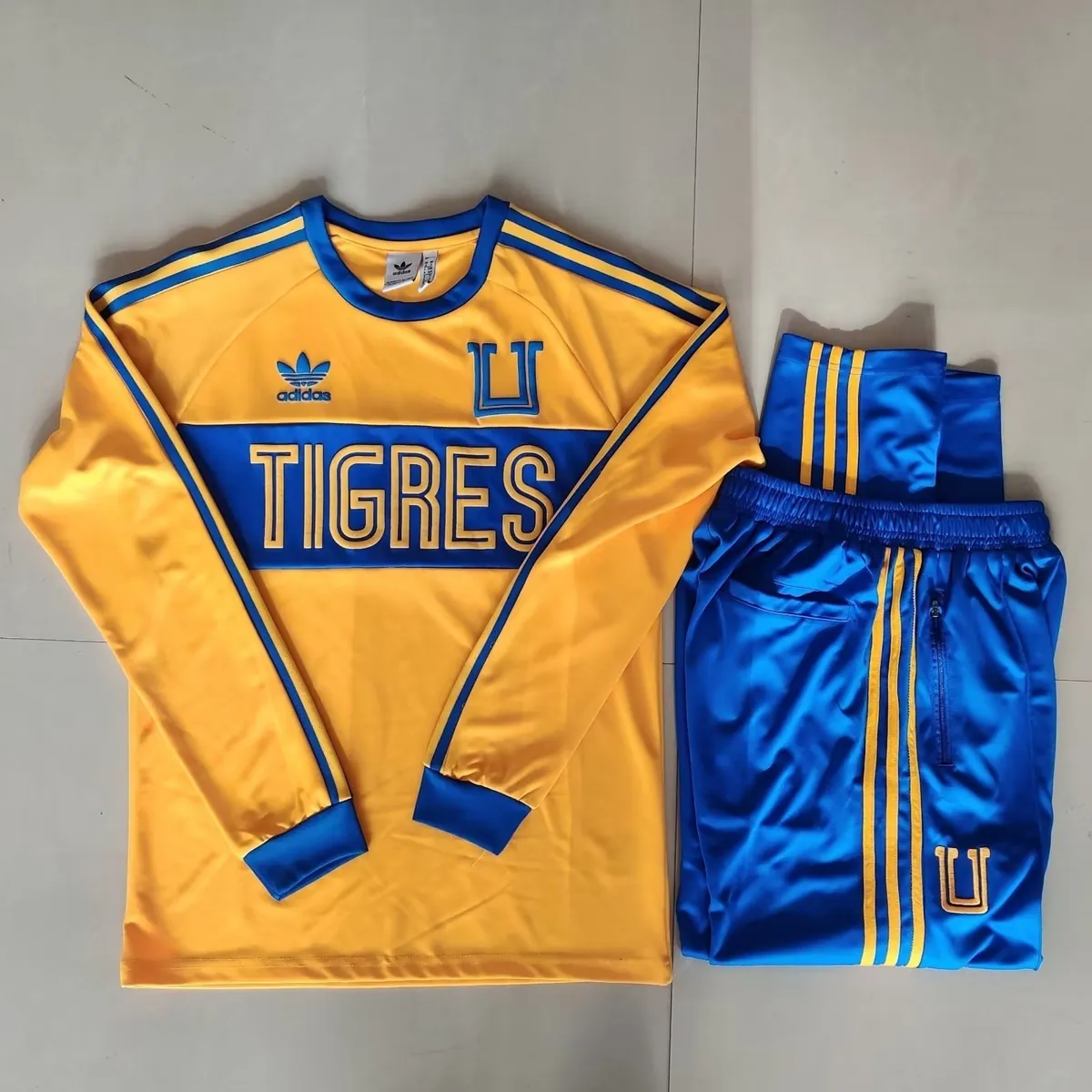 23-24 Tigres UANL Special Edition Uniform Long Sleeve Tracksuits Soccer Jerseys Yupoo 2