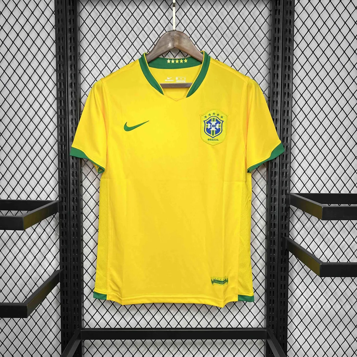 2006 Brazil Home Retro Kit World Cup Football Uniform AAAAJerseys Dropshipping Yupoo 7