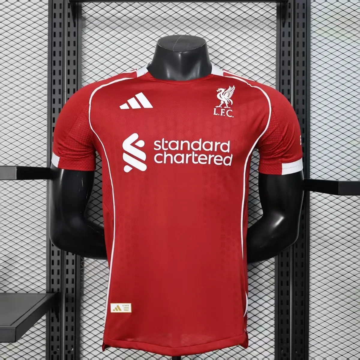25-26 Liverpool Home Kit Player Version Shirt Football Summer Sportswear AAAAJersey Yupoo 4