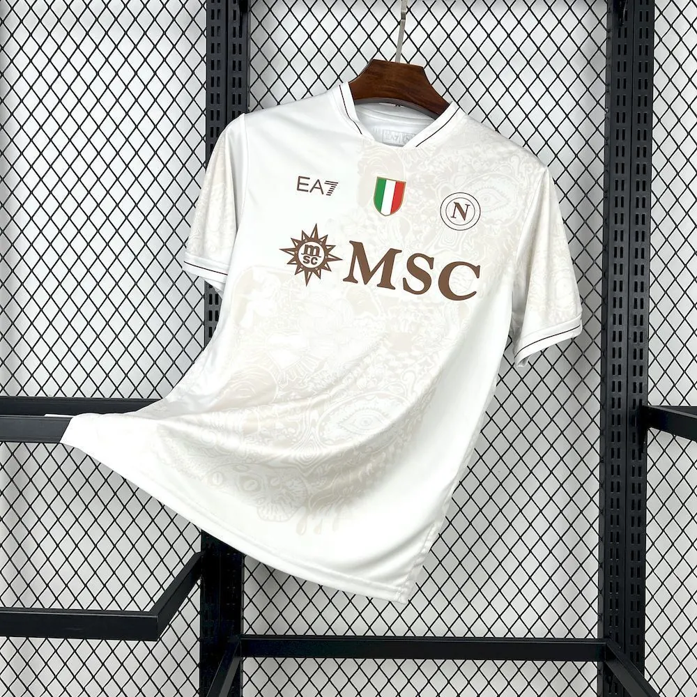 25-26 Napoli Away Kit Football T-Shirt Sport Summer Clothes AAAAJersey Supply Factory Yupoo 8