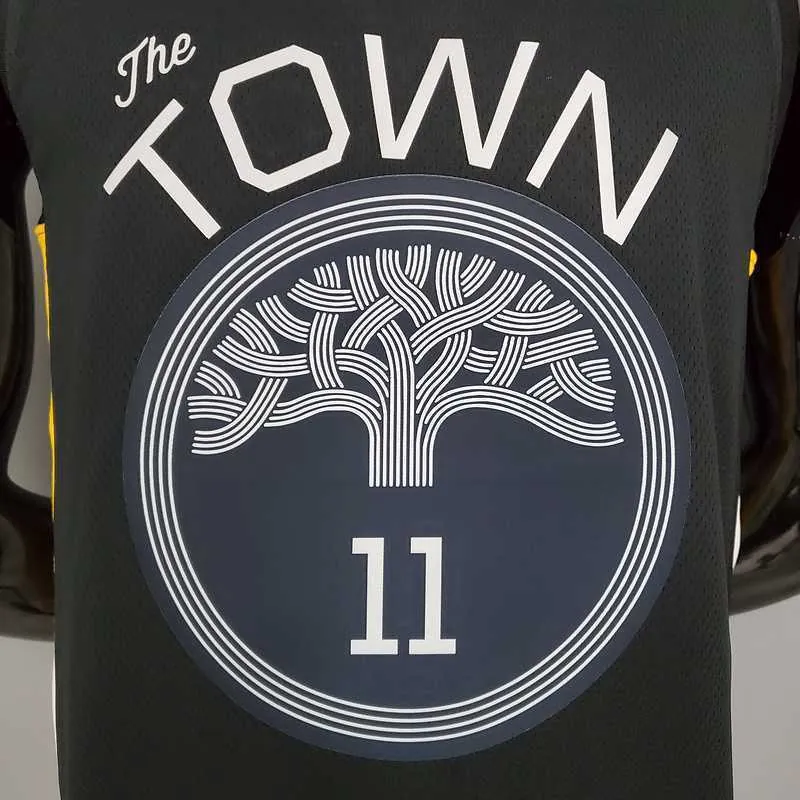THOMPSON#11 Golden State Warriors black 1