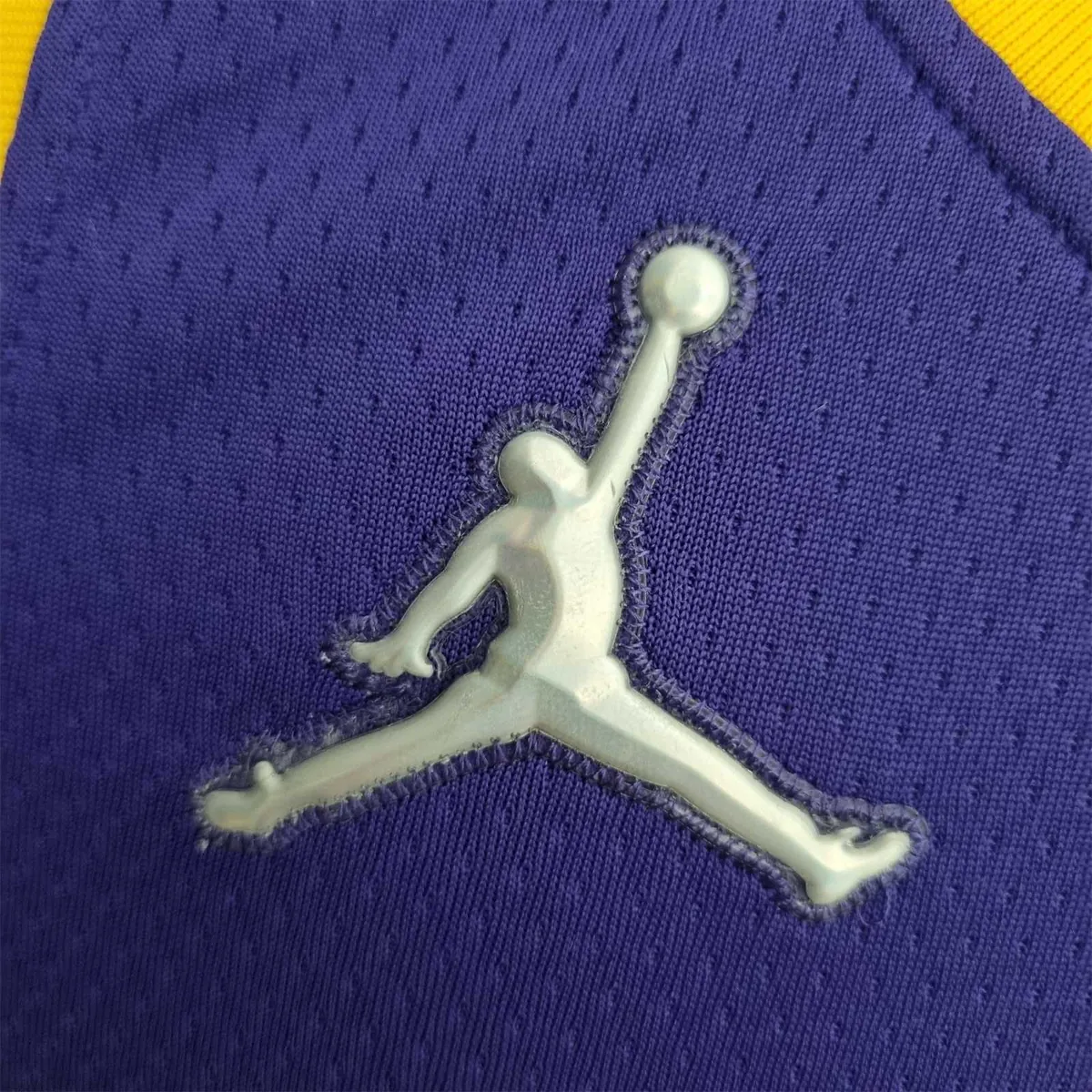 75th Anniversary Anthony #7 Los Angeles Lakers Jordan Purple NBA Jersey 5