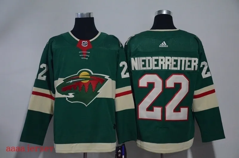 Minnesota wild ice hockey jersey M-3XL 明尼苏达荒野队冰球服 11