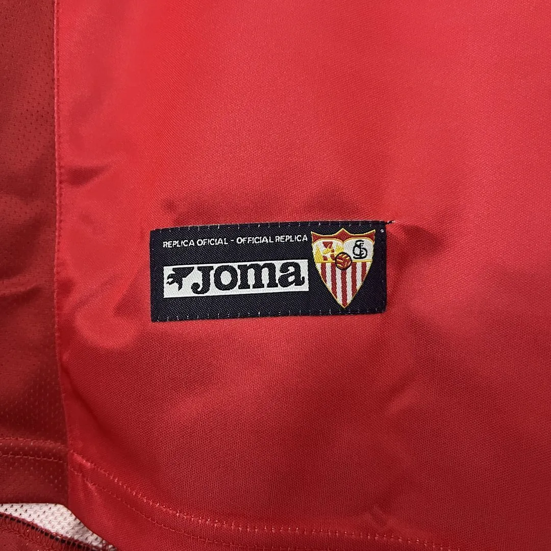03-04 Sevilla Away Retro Kit Vintage Shirt AAAAJersey Dropship Yupoo 5