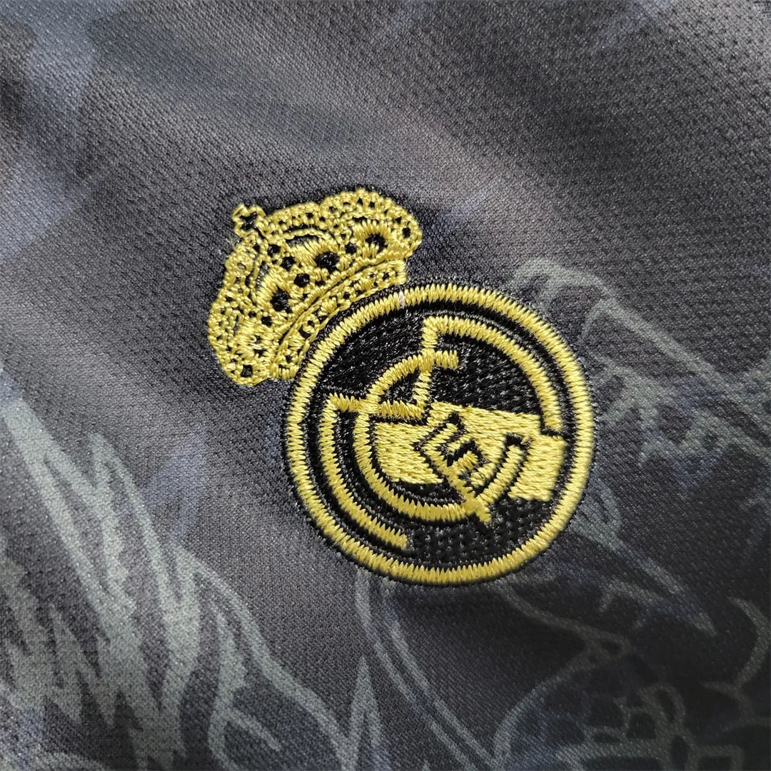 23-24 Real Madrid Special Edition Black kids kit 1
