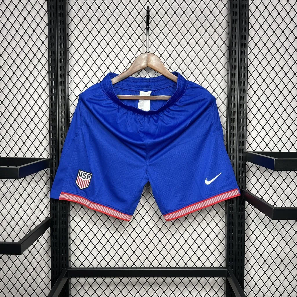 2024 USA Home Shorts Football Trousers Soccer AAAAJersey Yupoo 4