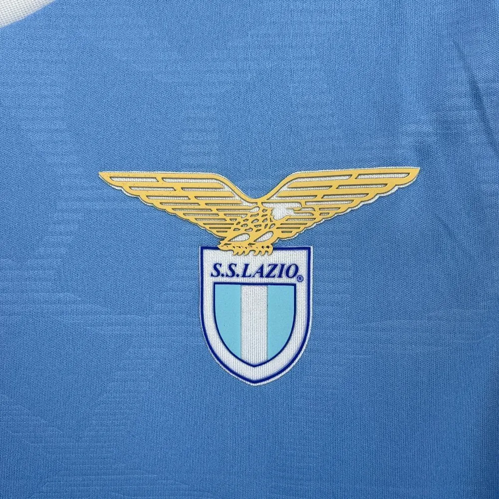 25-26 Lazio Home Kit Blue Soccer T-Shirt AAAAJersey Dropshiping Yupoo 1