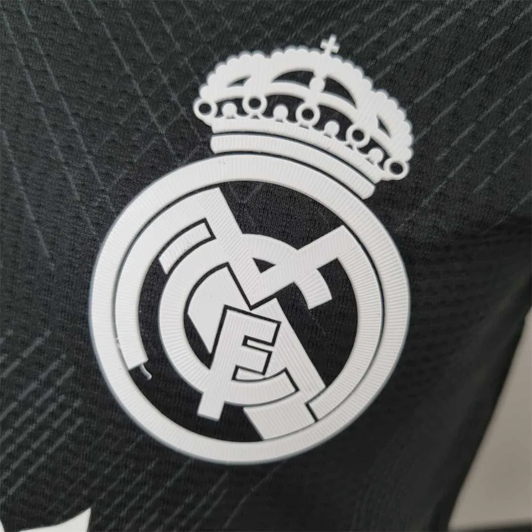 22-23 Real Madrid Y3 black kids kit 1