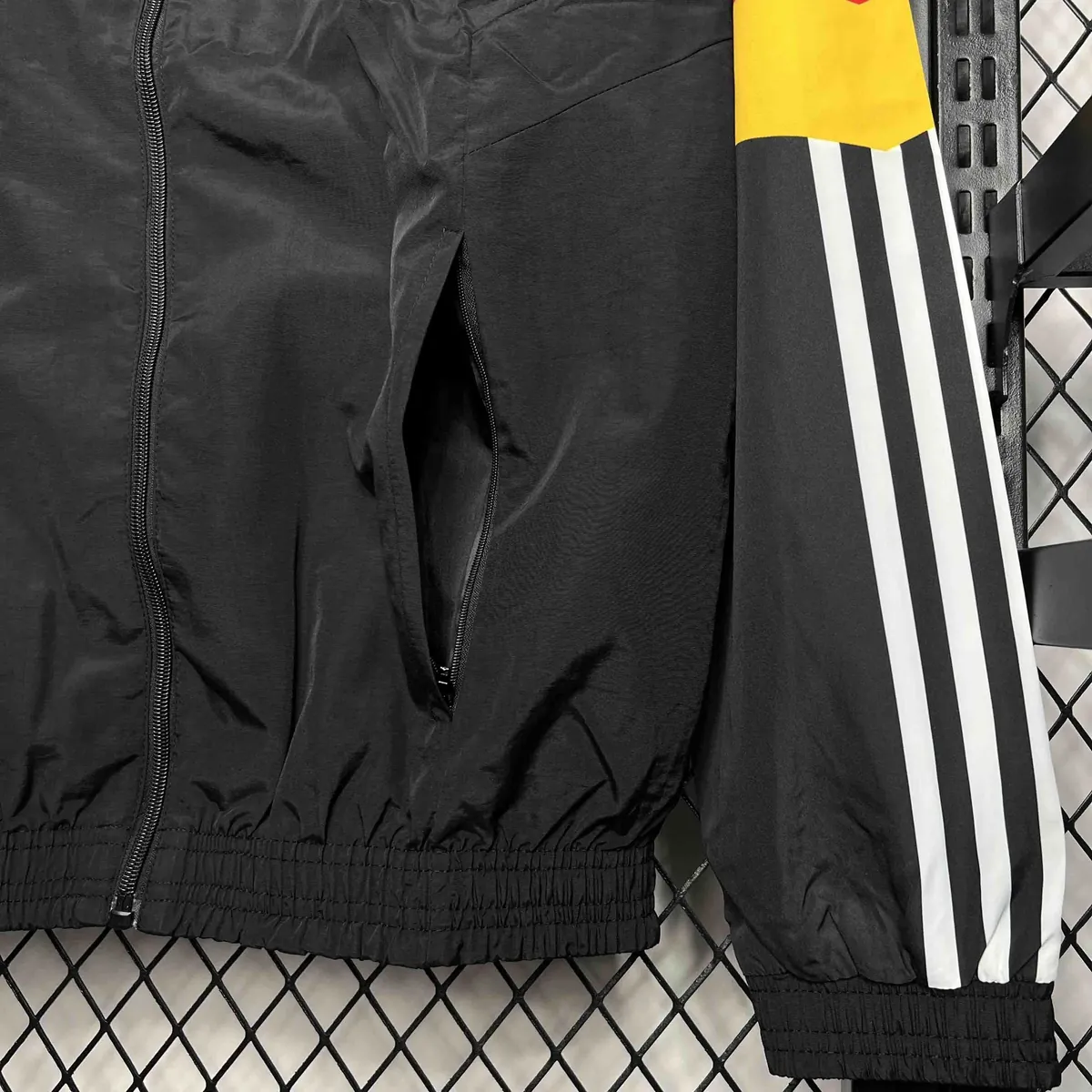 2024 Germany Originals Track Black Windbreaker Jacket AAAAJersey Supplier Yupoo 5