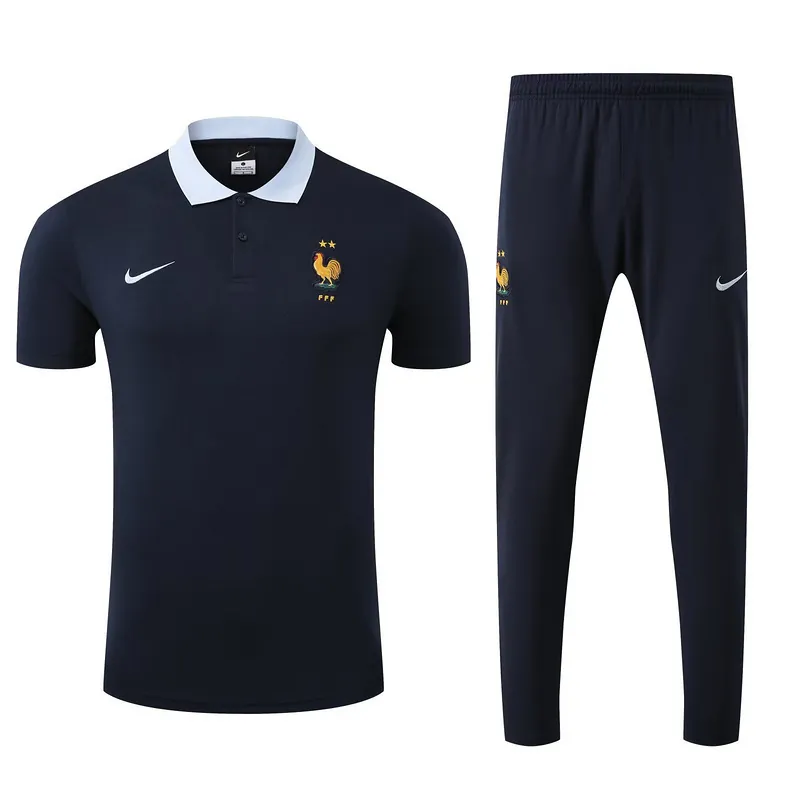 25-26 France Training Polo Kit Soccer AAAAJersey Yupoo 3
