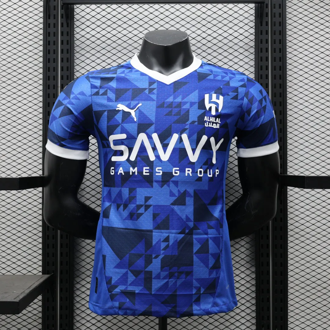 24-25 Al-Hilal Saudi Home Kit Player Version Shirt Soccer AAAAJersey Yupoo 5