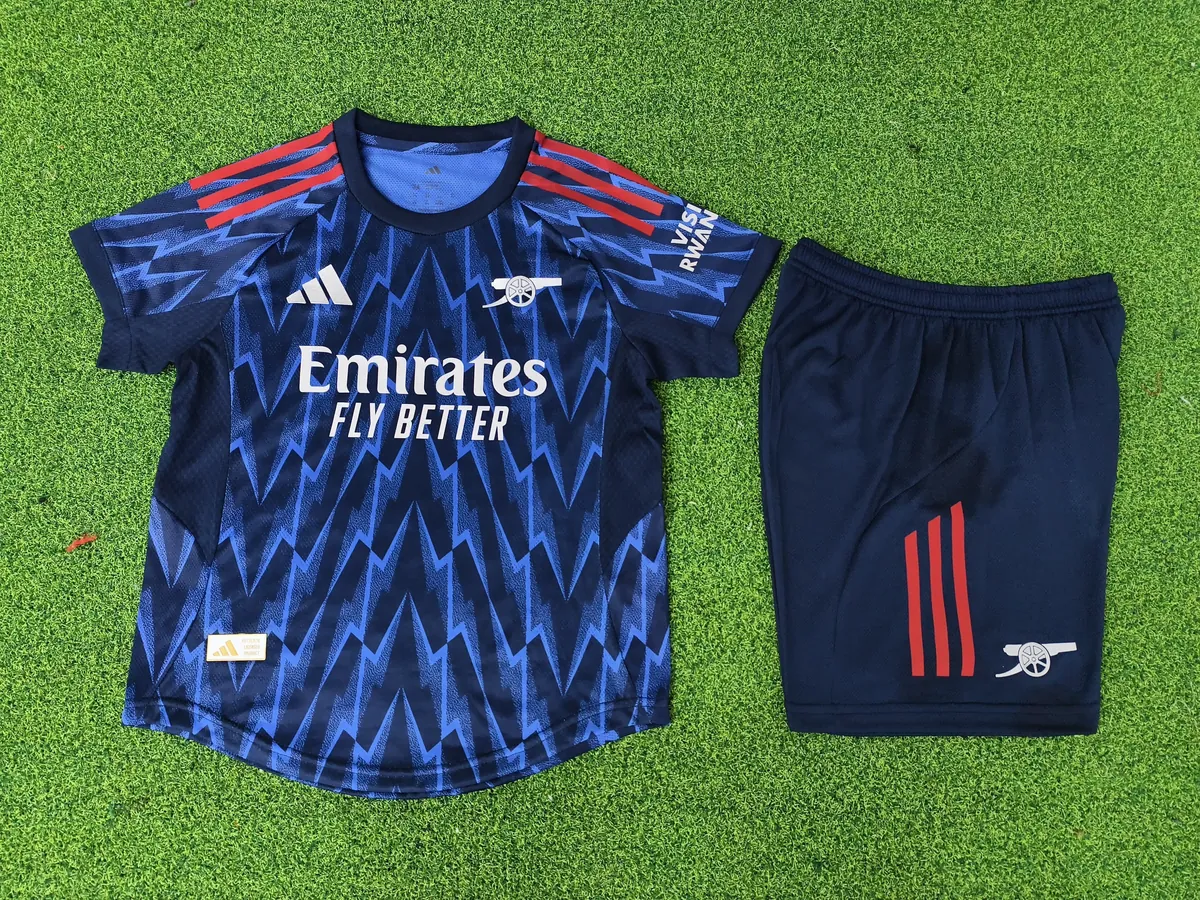 25-26 Arsenal Away Kid Player Version Kits Youth Apparels AAAAJersey Wholesale Yupoo 3