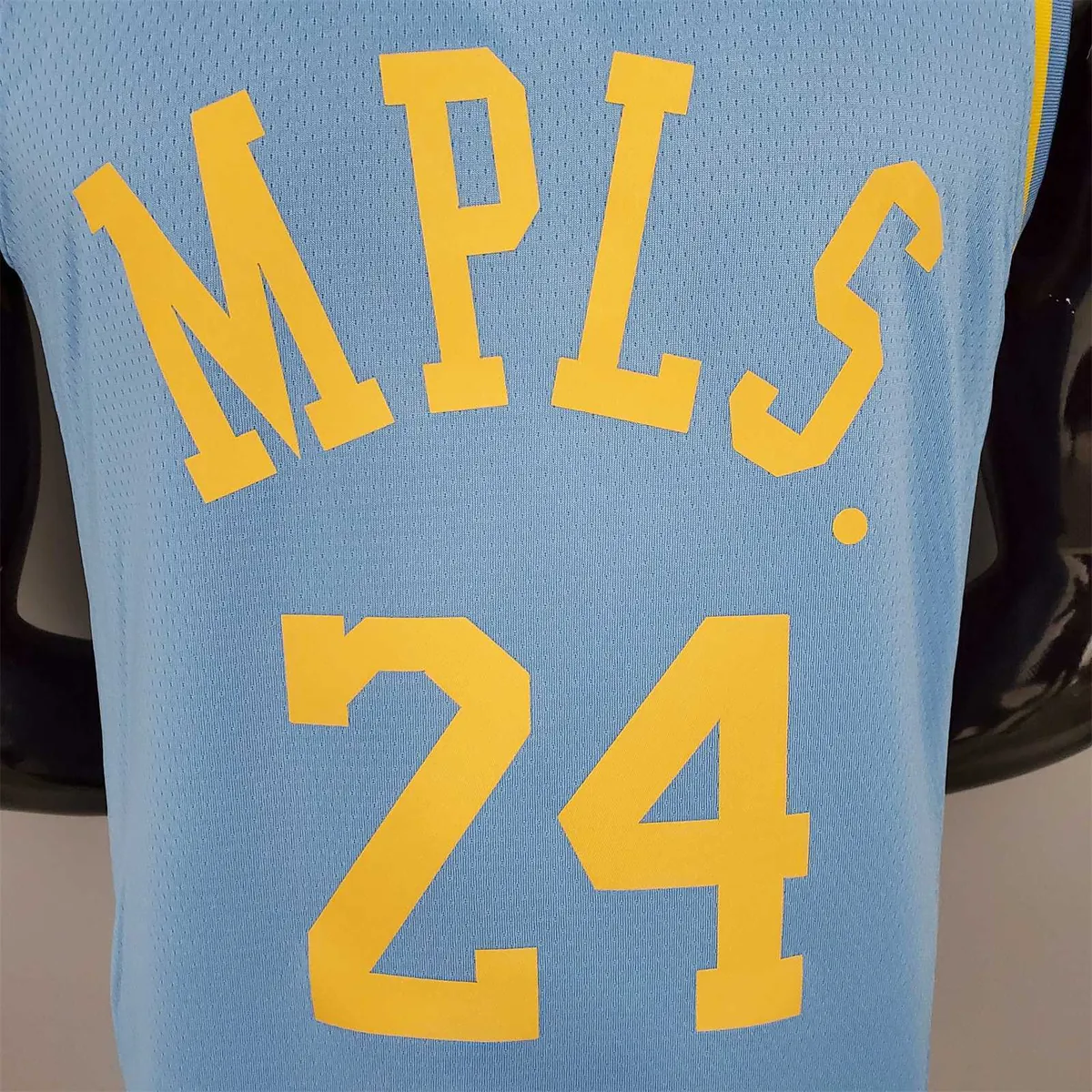 2021 Bryant#24 Lakers Minneapolis Edition Blue 5