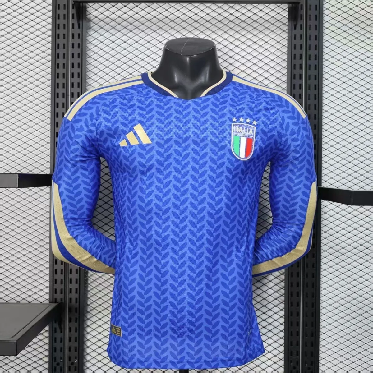 2026 World Cup Italy Home Kit Player Version Long Sleeve Shirt Football AAAAJersey Supply Yupoo 9