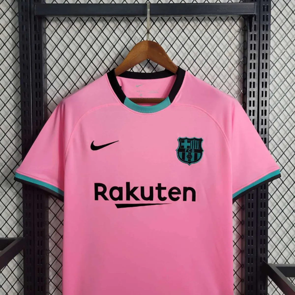 20-21 Barcelona Pink S-XXL Cheap Soccer Jerseys 1