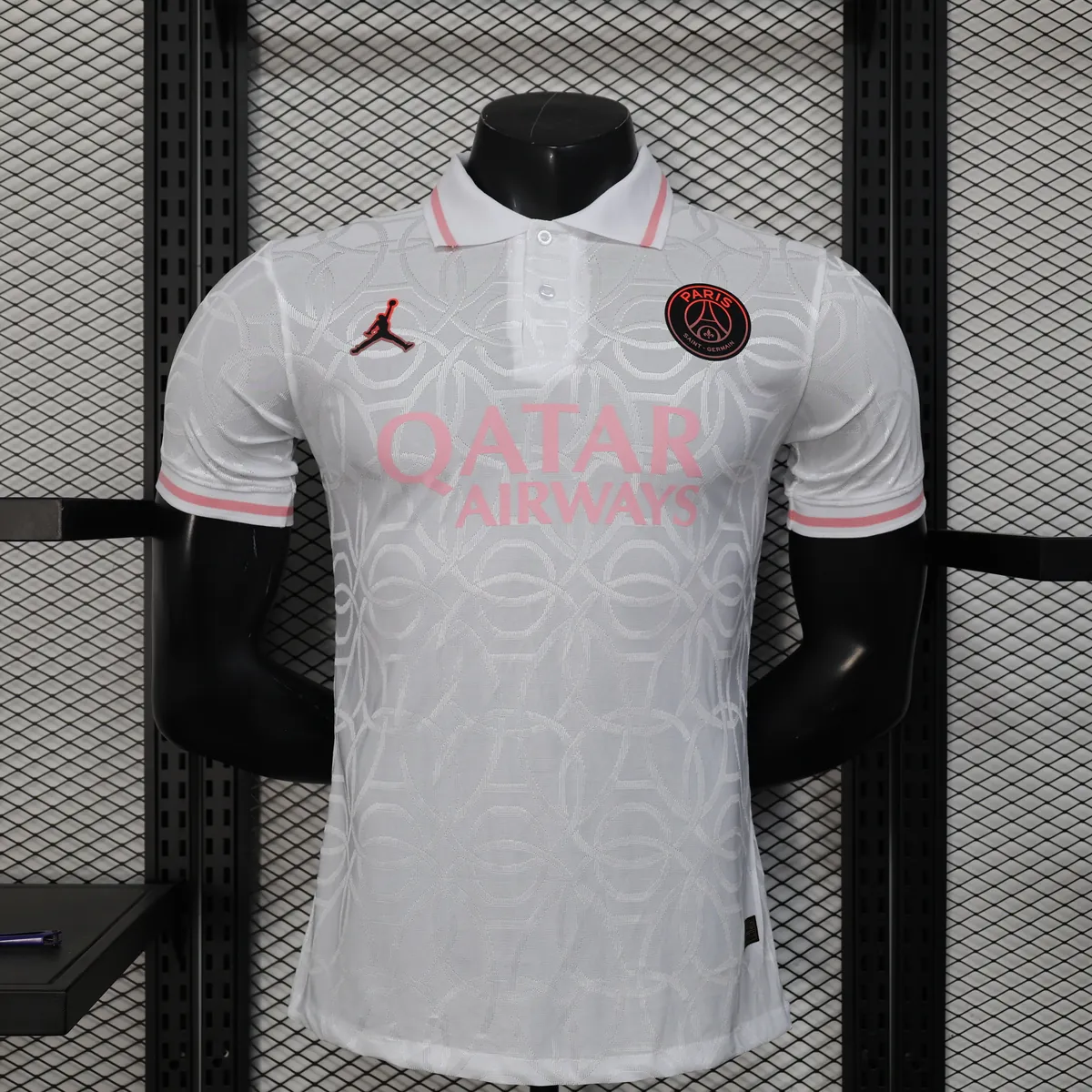 25-26 PSG Special Edition Player Version POLO Kit Soccer Sino Maillot été AAAAJersey Yupoo 6