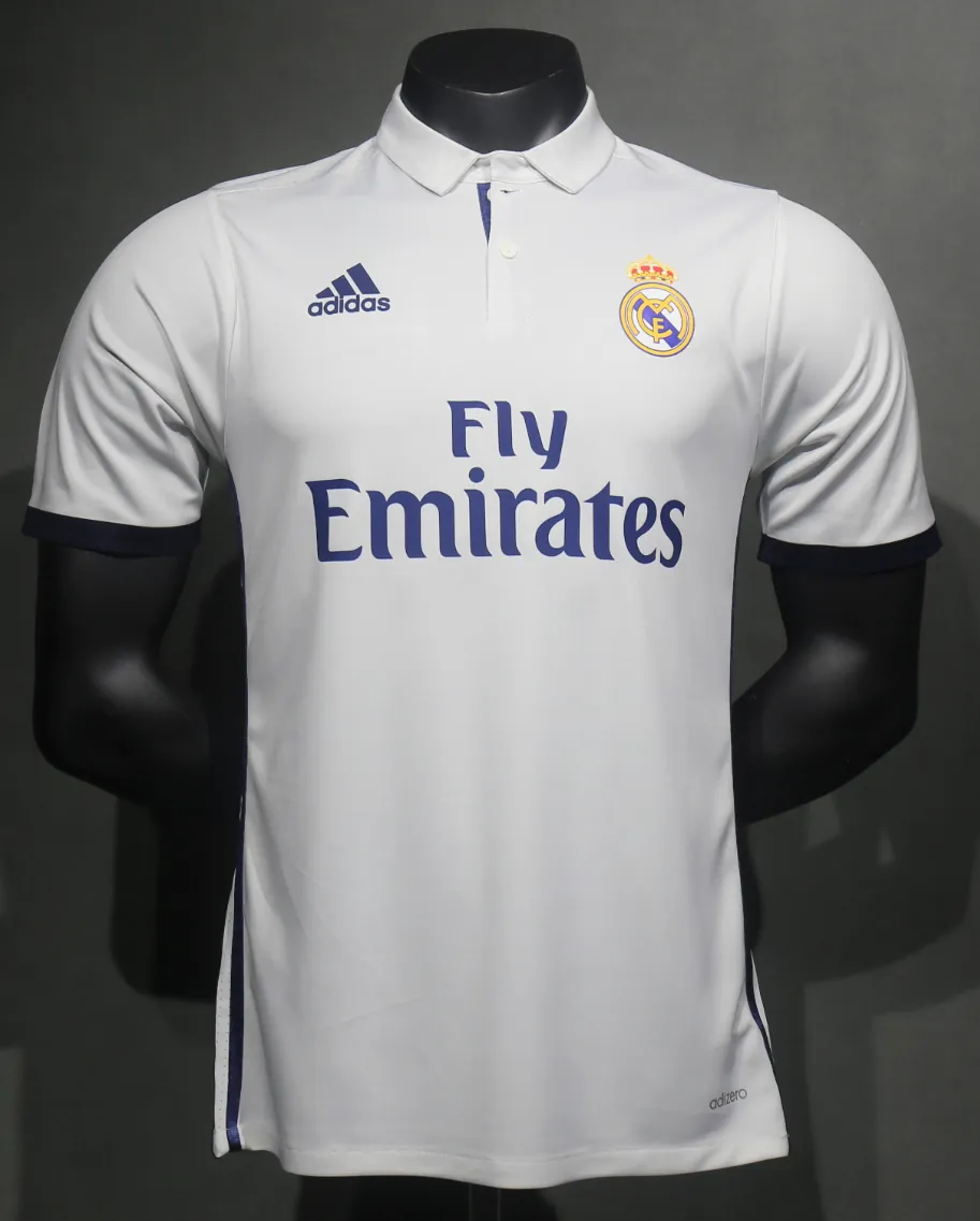 16-17 Real Madrid Home Retro Kit Vintage Player Version Sino Shirt AAAAJersey Dropship Yupoo 9
