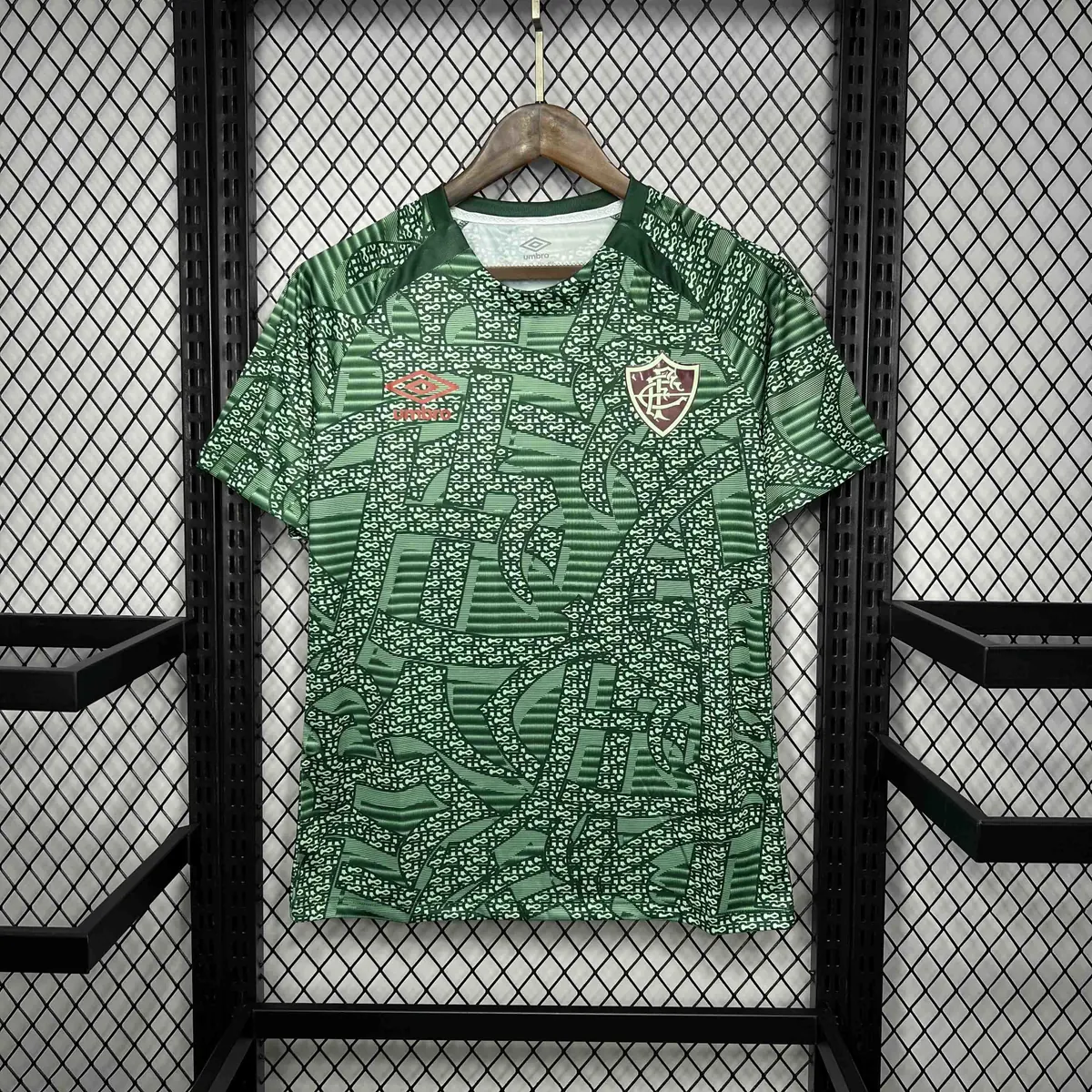 24-25 Fluminense Training Green Kit Soccer Uniform AAAAJersey Dropshiping Yupoo 5