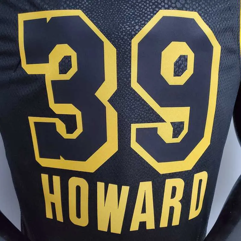 New HOWARD#39 Lakers black 14