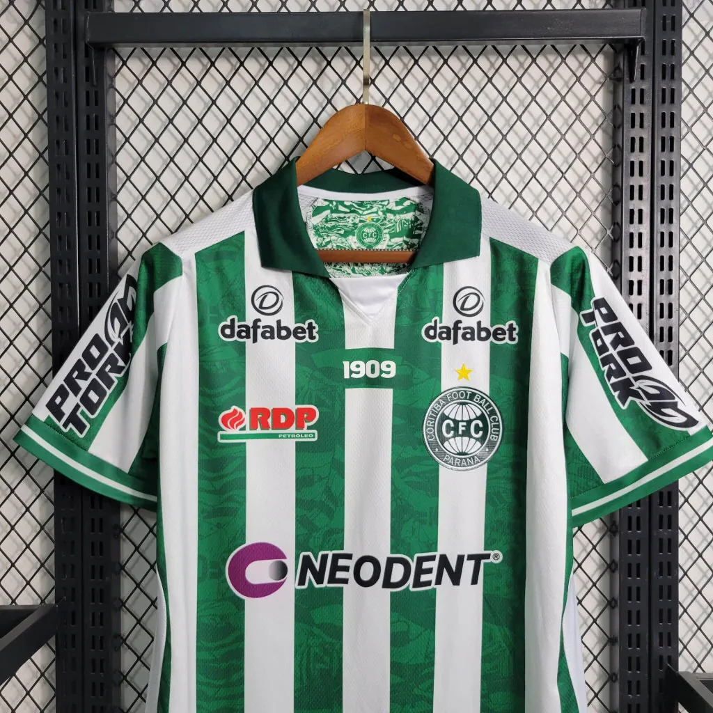 23-24 Coritiba Home S-XXL Cheap Soccer Jerseys 4