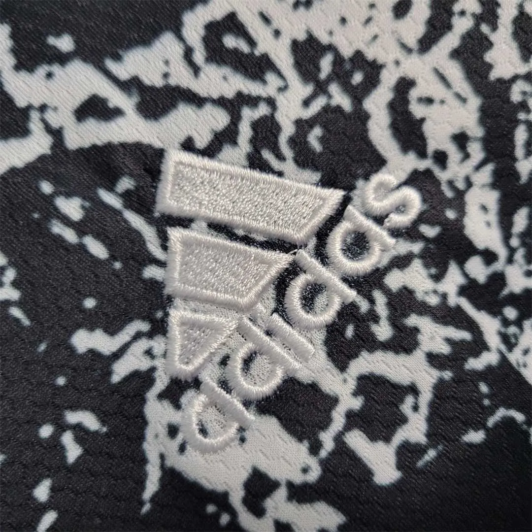 2022 Argentina black and white pre-match training suit 9