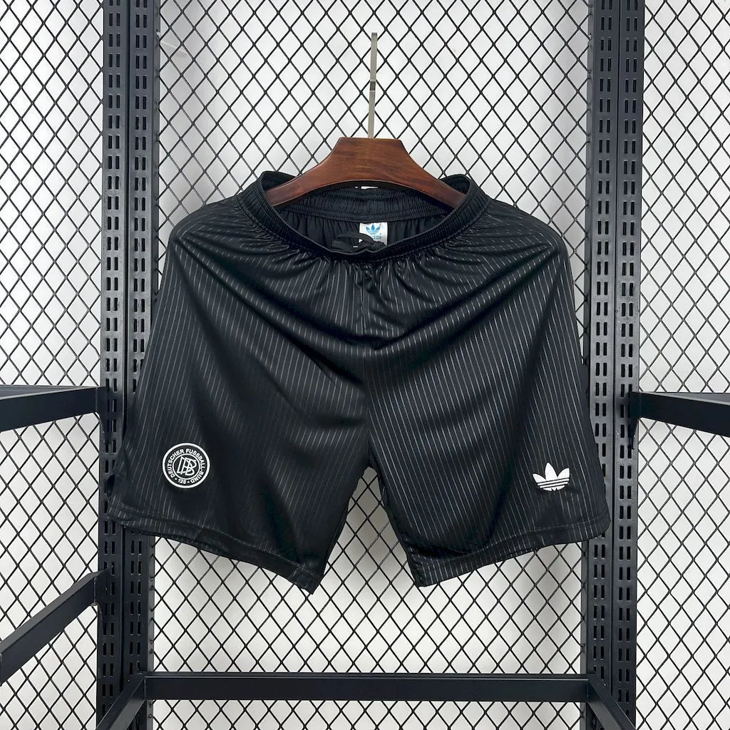 25-26 Germany 125th Anniversary Black Shorts Football Trousers Soccer AAAAJersey Yupoo 5