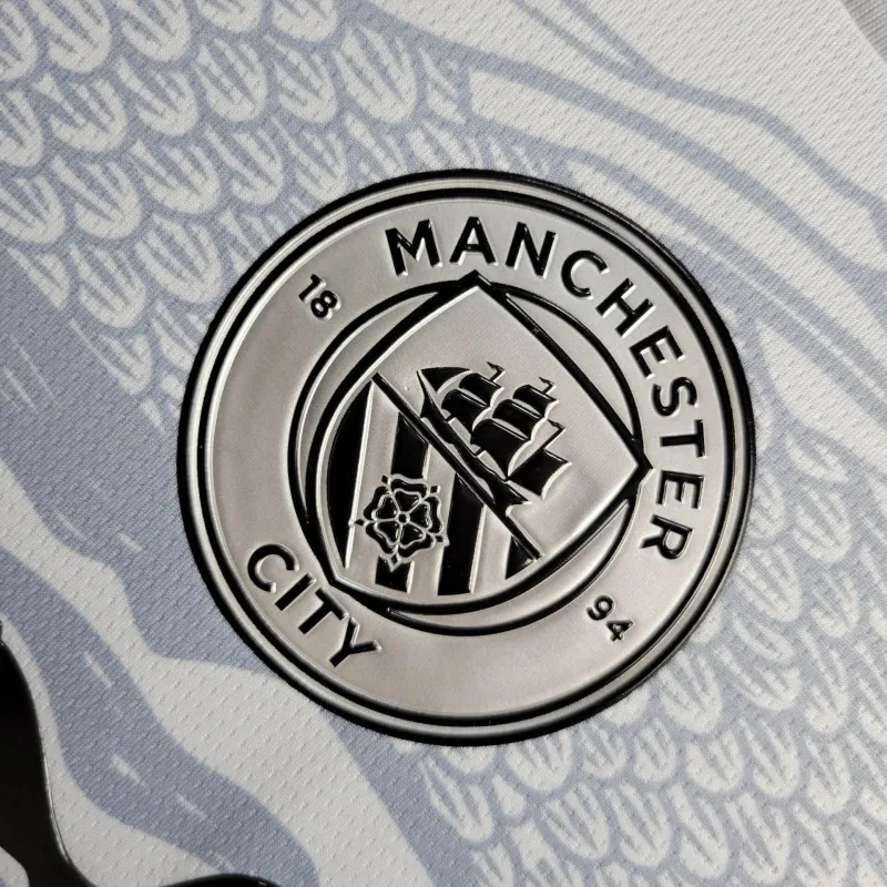 24-25 Manchester City The Year of Dragon Kit Long Sleeve Shirt Jersey Supplier Yupoo 6