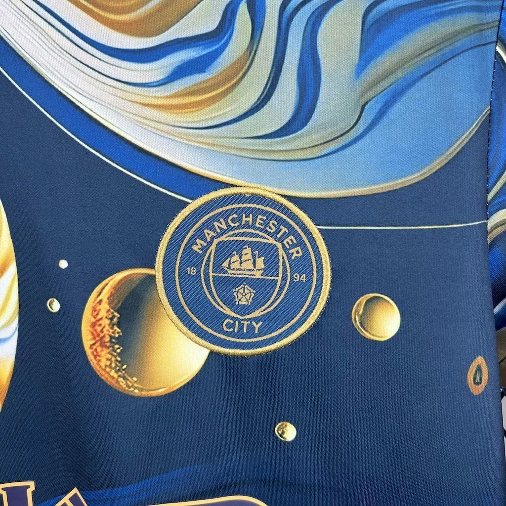 25-26 Manchester City New Galaxy Year Special Edition Shirt Football Uniform AAAAJersey Wholesa 2