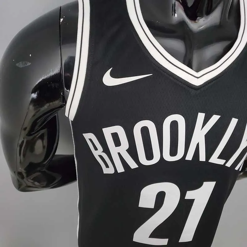 ALDRIDGE#21 Brooklyn Nets black 6