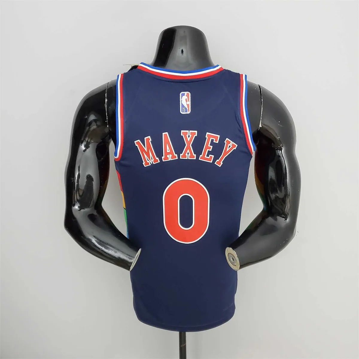 2022 Philadelphia 76ers MAXEY#0 City Edition 3