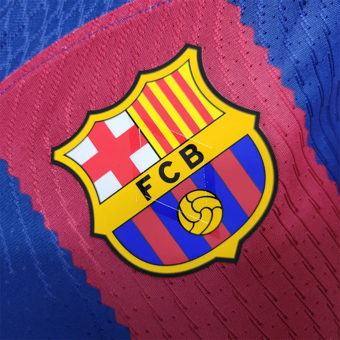 23-24 Barcelona home player version Long Sleeve 6