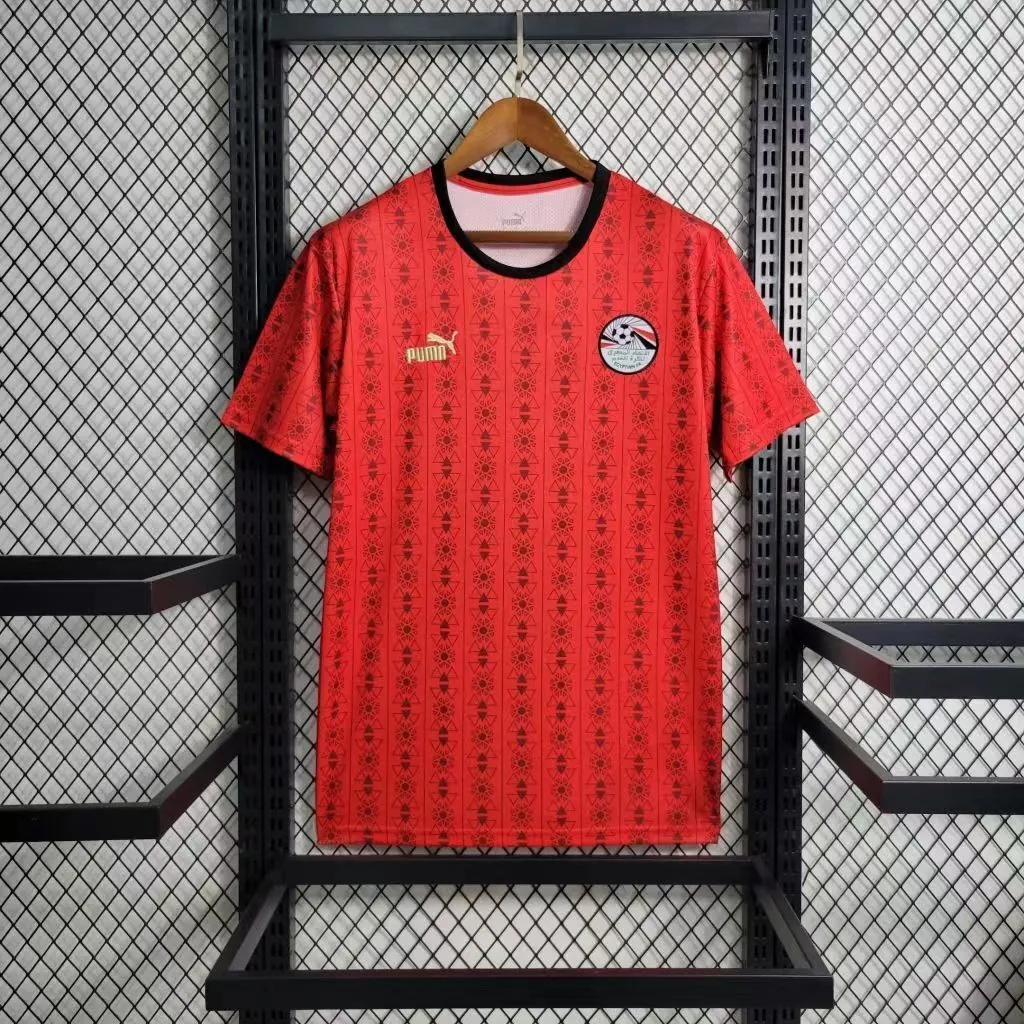 2023 Egypt Home S-XXL Cheap Soccer Jerseys 6