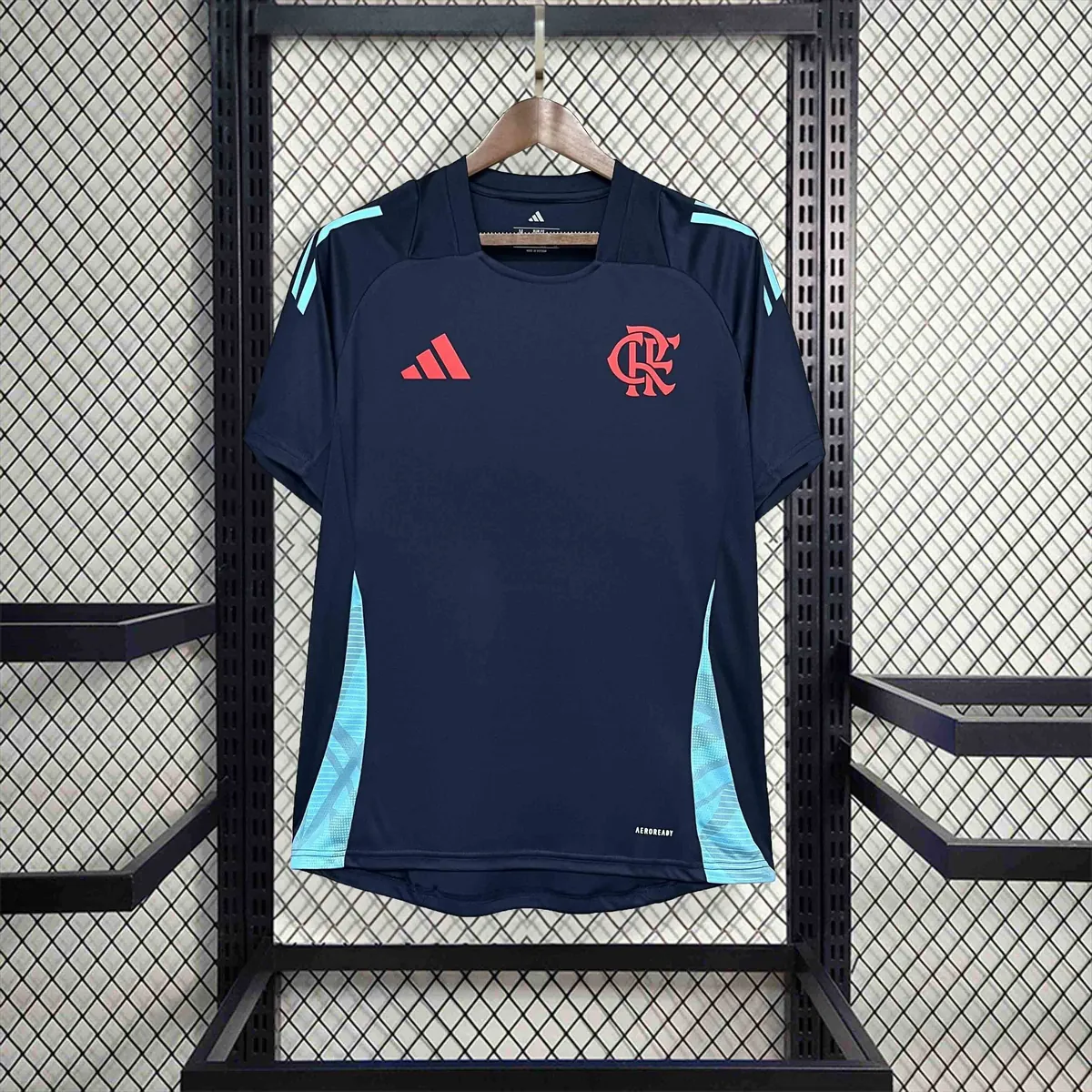 25-26 Flamengo Navy Training Kit Soccer T-Shirt AAAAJersey Supplier Yupoo 7